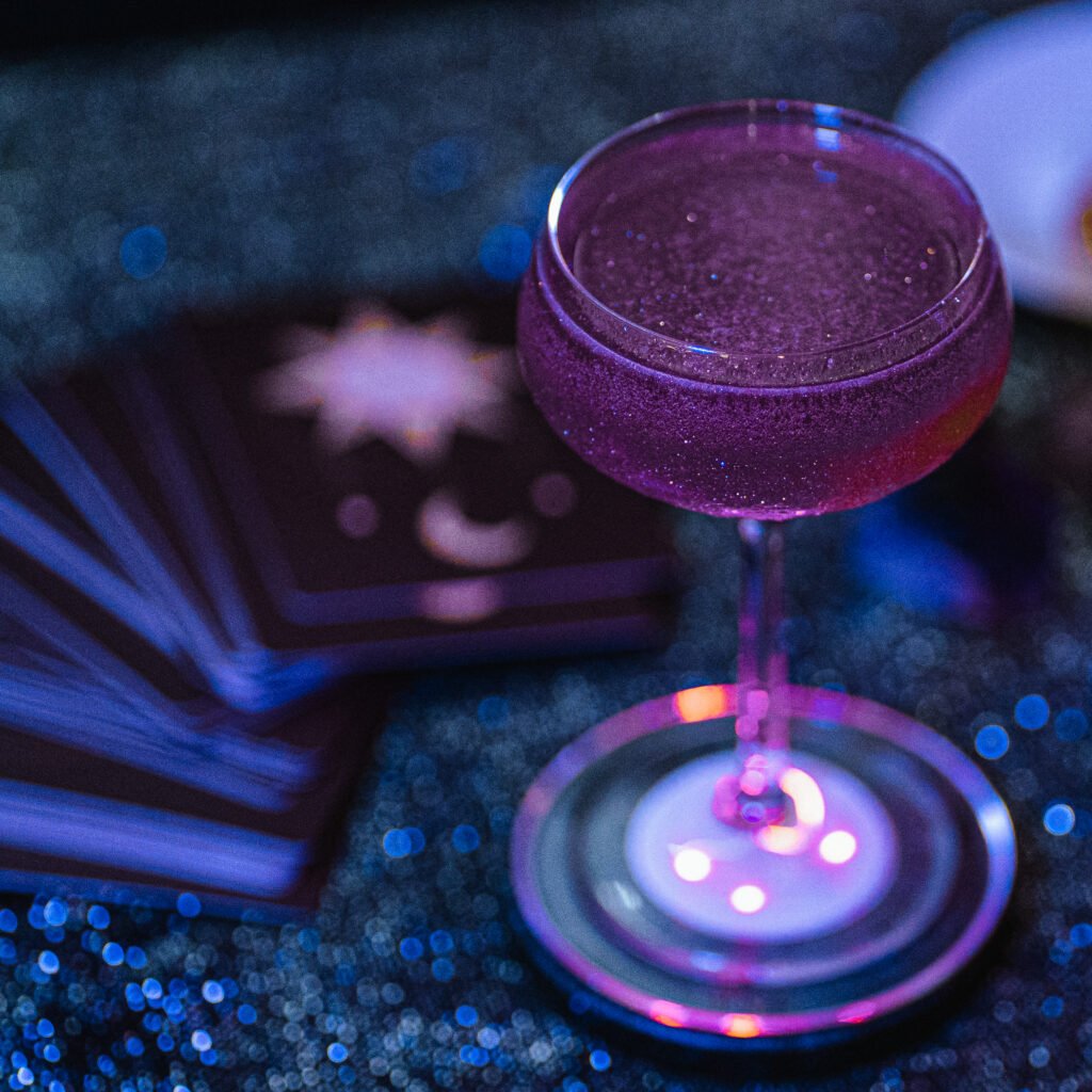 cocktails au gin Bordeaux – cocktail floral 22h22 Nektar